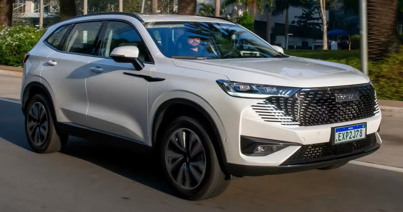 GWM Haval H6 híbrido flex nacional chega até julho e promete agitar os SUVs híbridos 