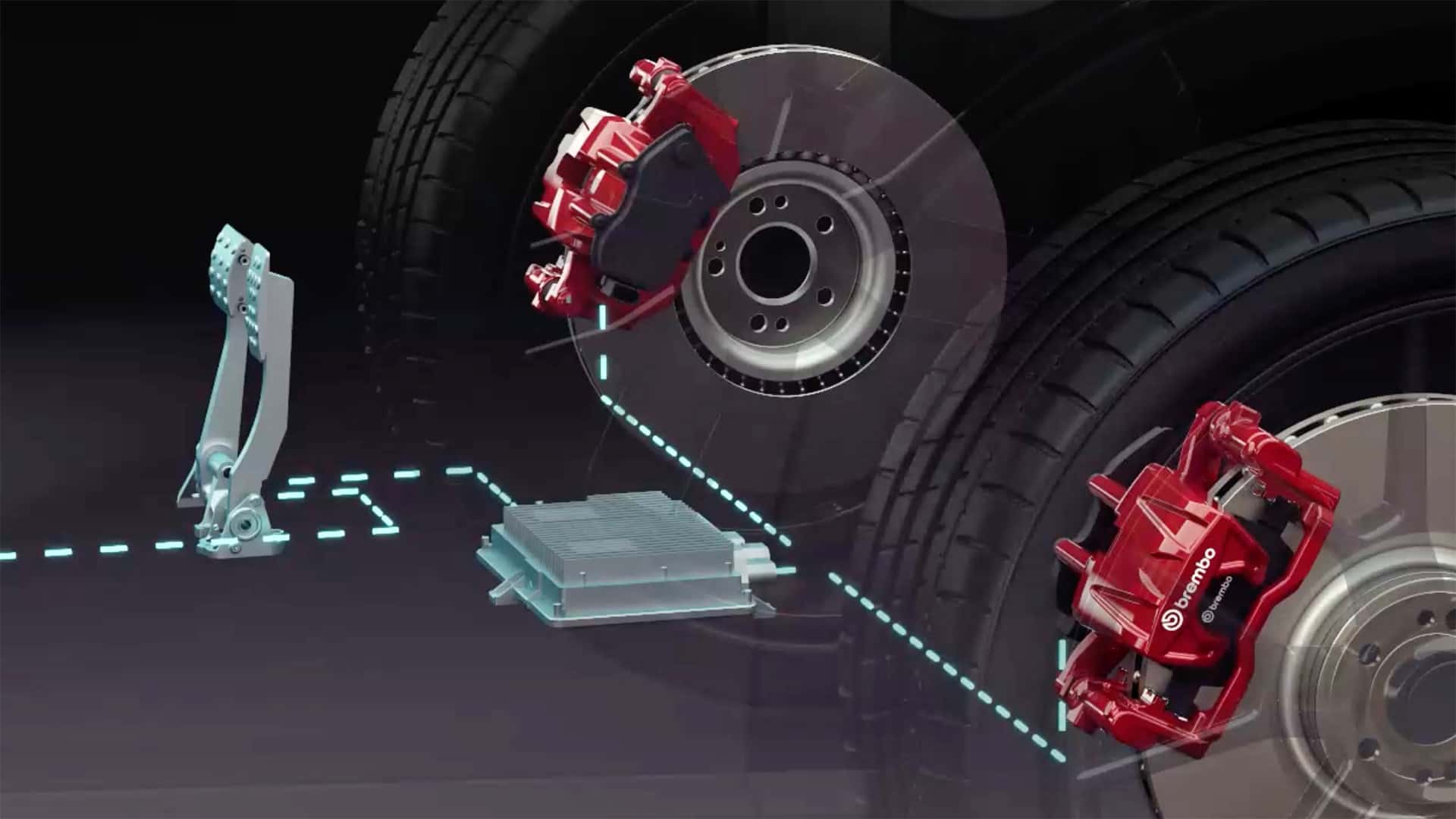 Brembo revoluciona a frenagem: sistema Sensify elimina fluido hidráulico e é controlado por software