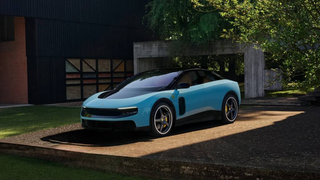 Ferrari Luce: o primeiro carro elétrico da marca tem 1.050 cv e design assinado pelo criador do iPhone
