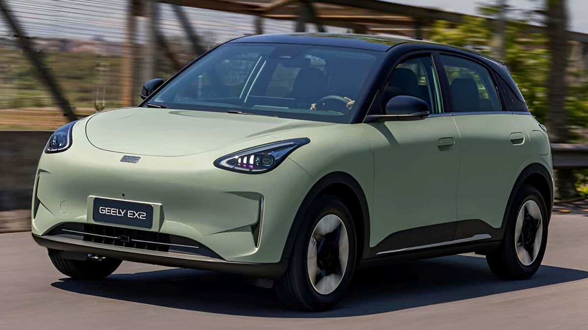 Geely EX2 com desconto para Uber e táxi sai por menos de R$ 100 mil
