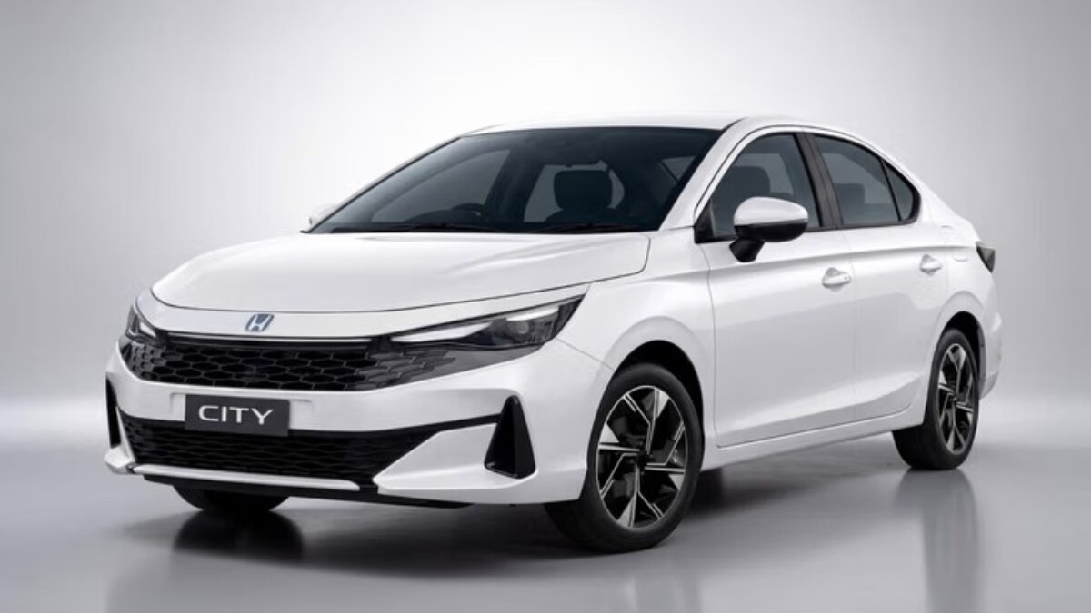 Novo Honda City 2027 estreia com visual inspirado no Prelude e versão híbrida que faz 27,2 km/l