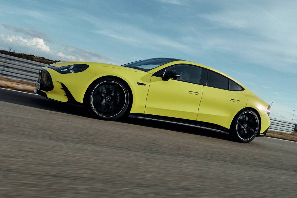 Novo Mercedes-AMG GT elétrico surpreende com 1.169 cv e visual polêmico