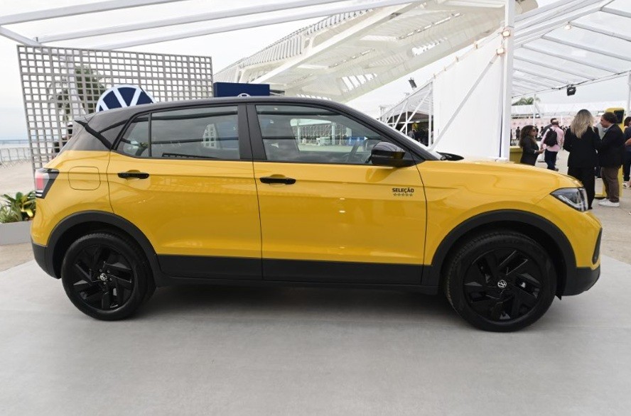 Volkswagen lança T-Cross Canarinho exclusivo para a Copa do Mundo, mas modelo não será vendido