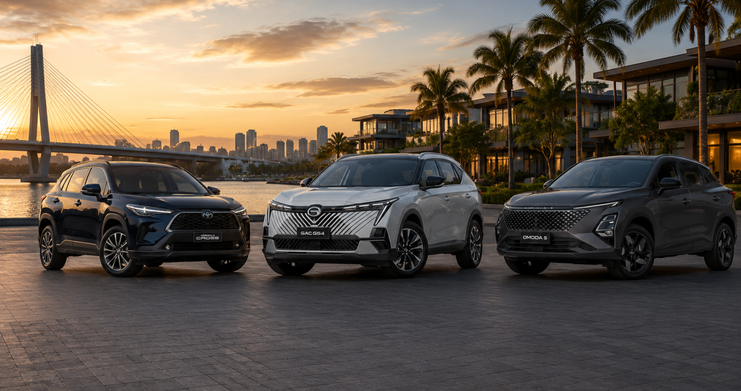 GAC GS4 e Omoda 5 conseguem superar o Toyota Corolla Cross? Confira o comparativo 