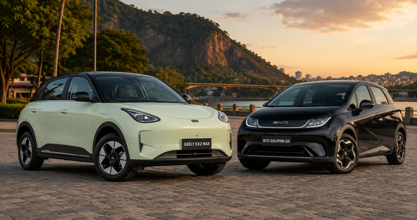 Comparativo: Geely EX2 Max vs BYD Dolphin GS — Veja qual elétrico oferece o melhor custo-benefício em 2026 