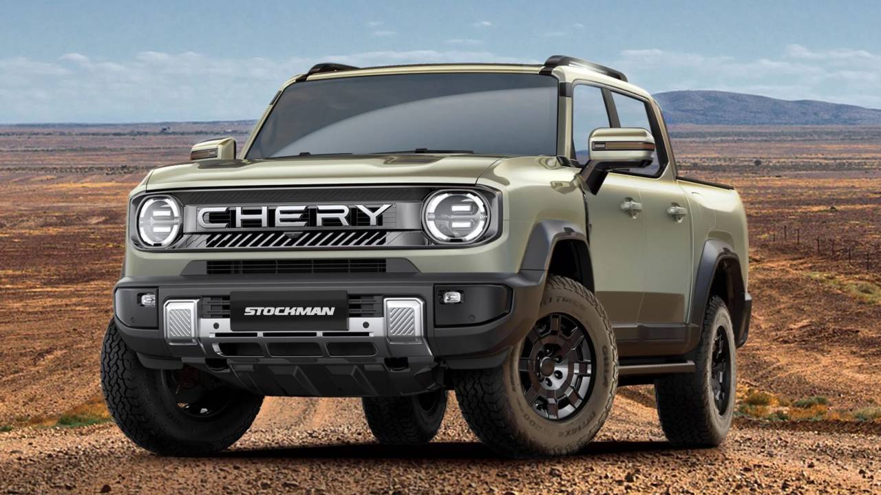 Chery Stockman: a picape híbrida plug-in a diesel com 170 km de autonomia elétrica e tração 4×4