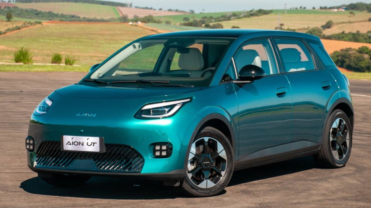 GAC Aion UT chega ao Brasil com 204 cv a partir de R$ 139.990 para rivalizar com BYD Dolphin e Geely EX2