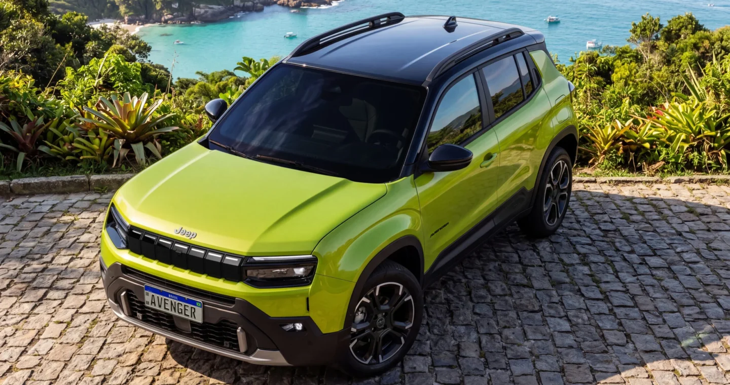 Jeep Avenger 2027 está chegando; veja tudo o que já sabemos sobre o SUV híbrido 