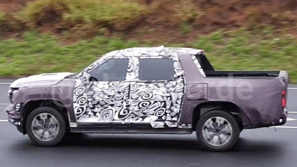 Flagra revela nova Volkswagen Amarok pronta e mais chinesa do que o esperado 