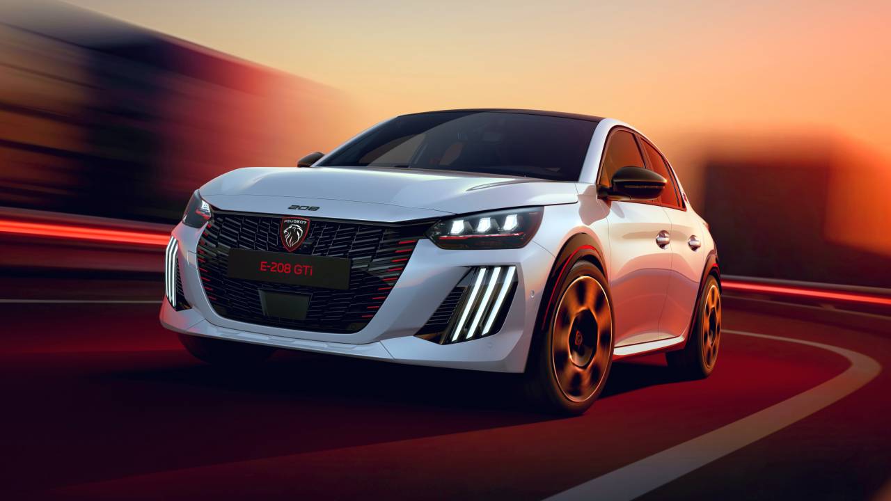 Peugeot e-208 GTi: hot hatch elétrico aposta em engenharia avançada para compensar o peso das baterias