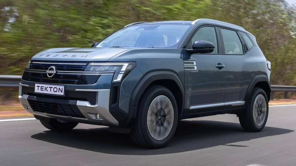 Nissan Tekton é revelado e estreia com motor 1.3 turbo e base compartilhada com o Renault Duster 