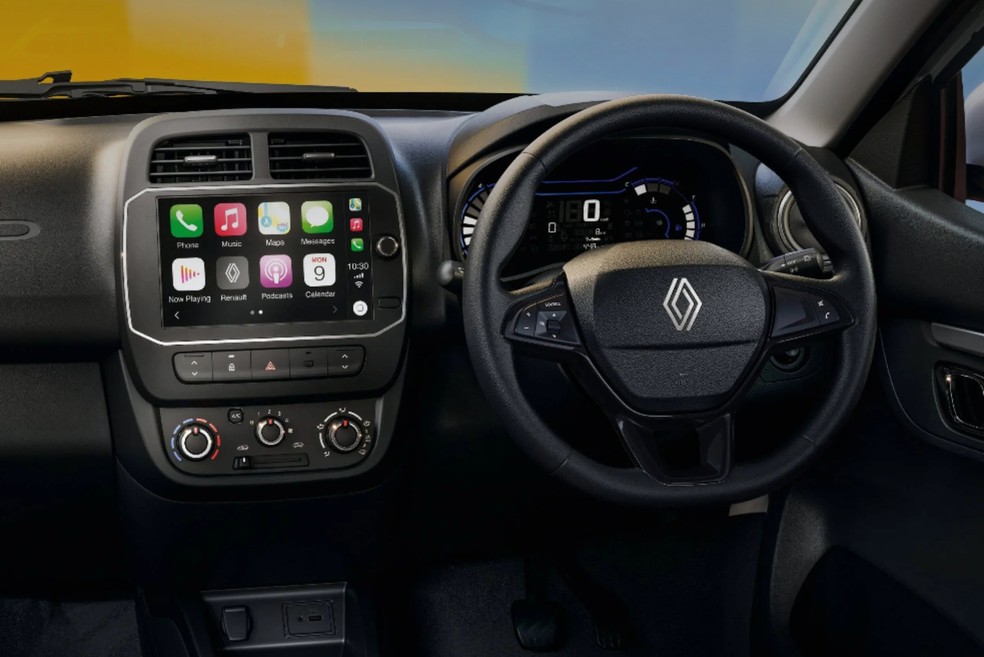 Renault Kwid 2027 é revelado na Índia com mudanças visuais e novos equipamentos