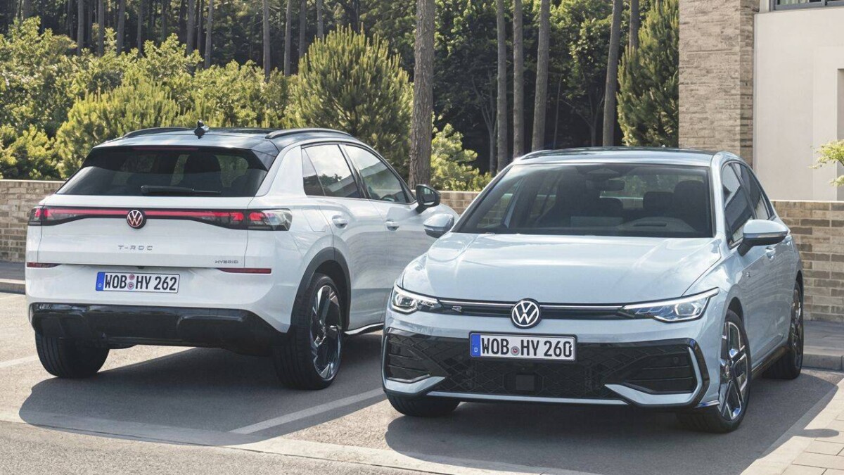 Volkswagen Golf e T-Roc estreiam com motor híbrido pleno que chegará ao Brasil em versão flex