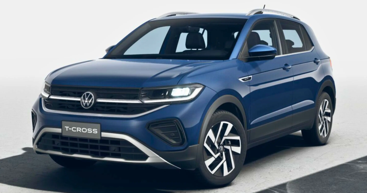 VW T-Cross 2027: versões 1.0 turbo agora contam com câmbio automático de oito marchas
