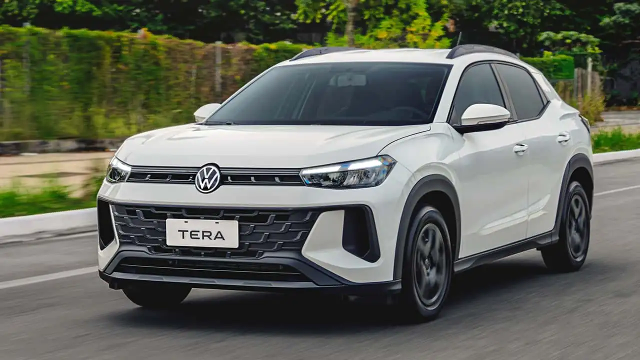 Volkswagen Tera é o carro novo mais buscado na internet no Brasil em 2026; confira o top 10 