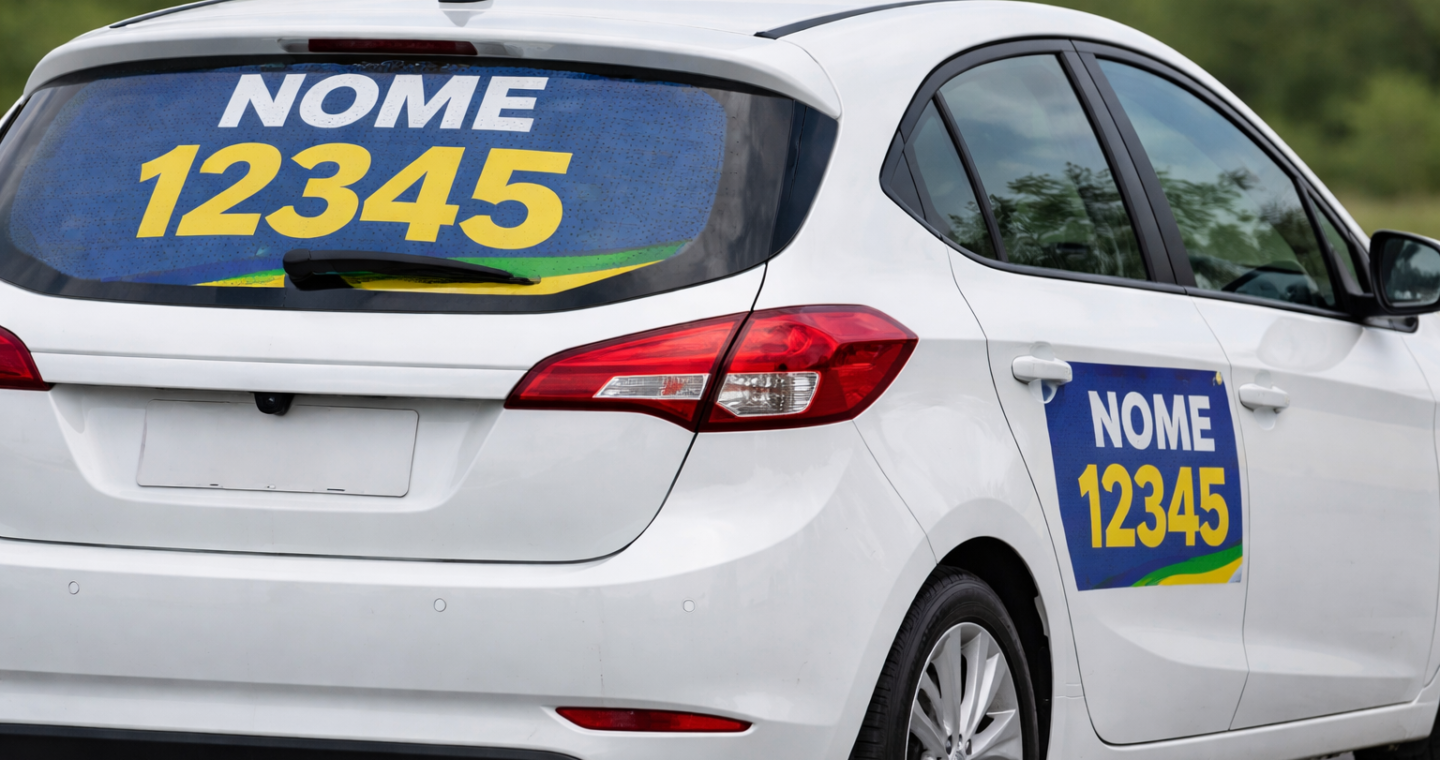 Adesivos eleitorais no carro podem gerar multa e até afetar o seguro; veja as regras 