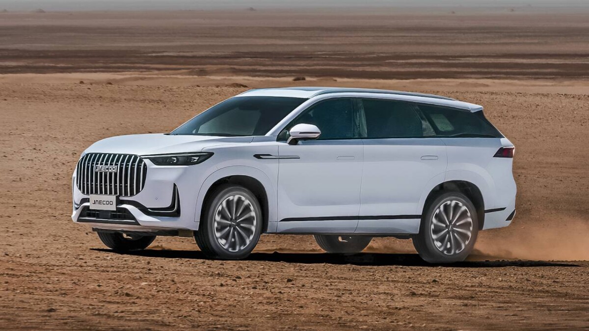 Jaecoo 8: SUV híbrido plug-in de sete lugares chega ao Brasil em 2027