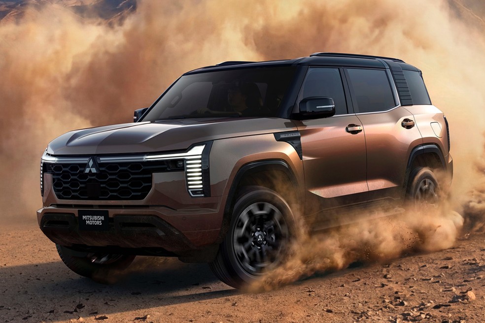 Novo Mitsubishi Pajero 2027: plataforma da Triton, interior luxuoso e missão de barrar os chineses