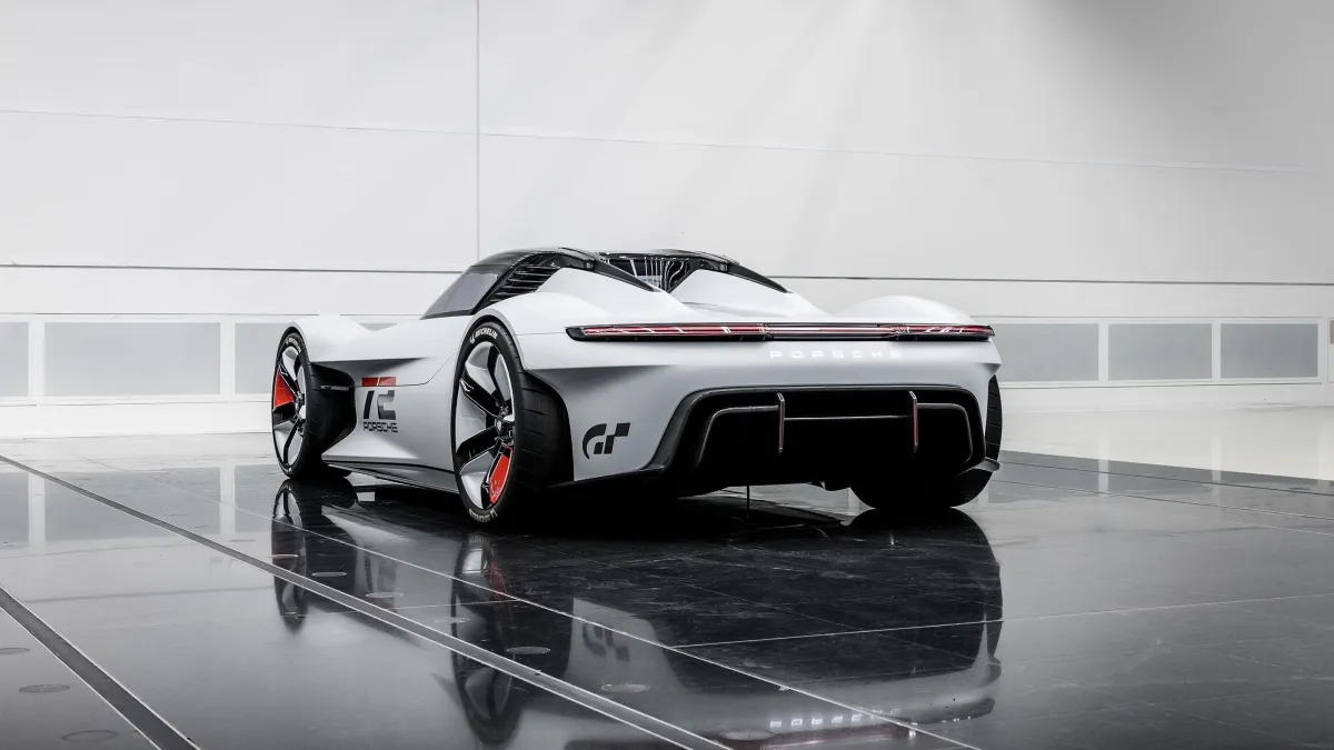 Porsche revela teaser do Mission S, novo supercarro de motor central que mira a Ferrari