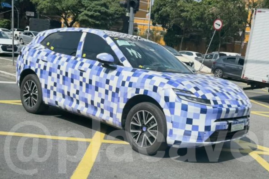 Caoa Changan Nevo Q06: SUV elétrico é flagrado no Brasil e mira o BYD Sealion 7