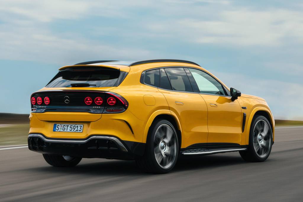 Mercedes-AMG GT SUV: o primeiro utilitário elétrico criado do zero pela AMG tem 1.185 cv e simula ronco de V8