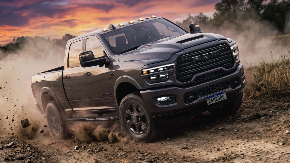 Ram 2500 Night Edition chega ao Brasil como topo de linha por R$ 569.990